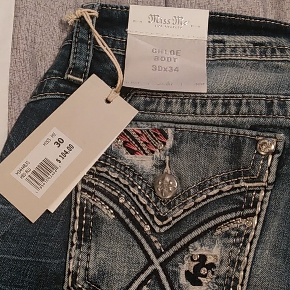 NWT Miss Me jeans size 30 - Picture 7 of 9